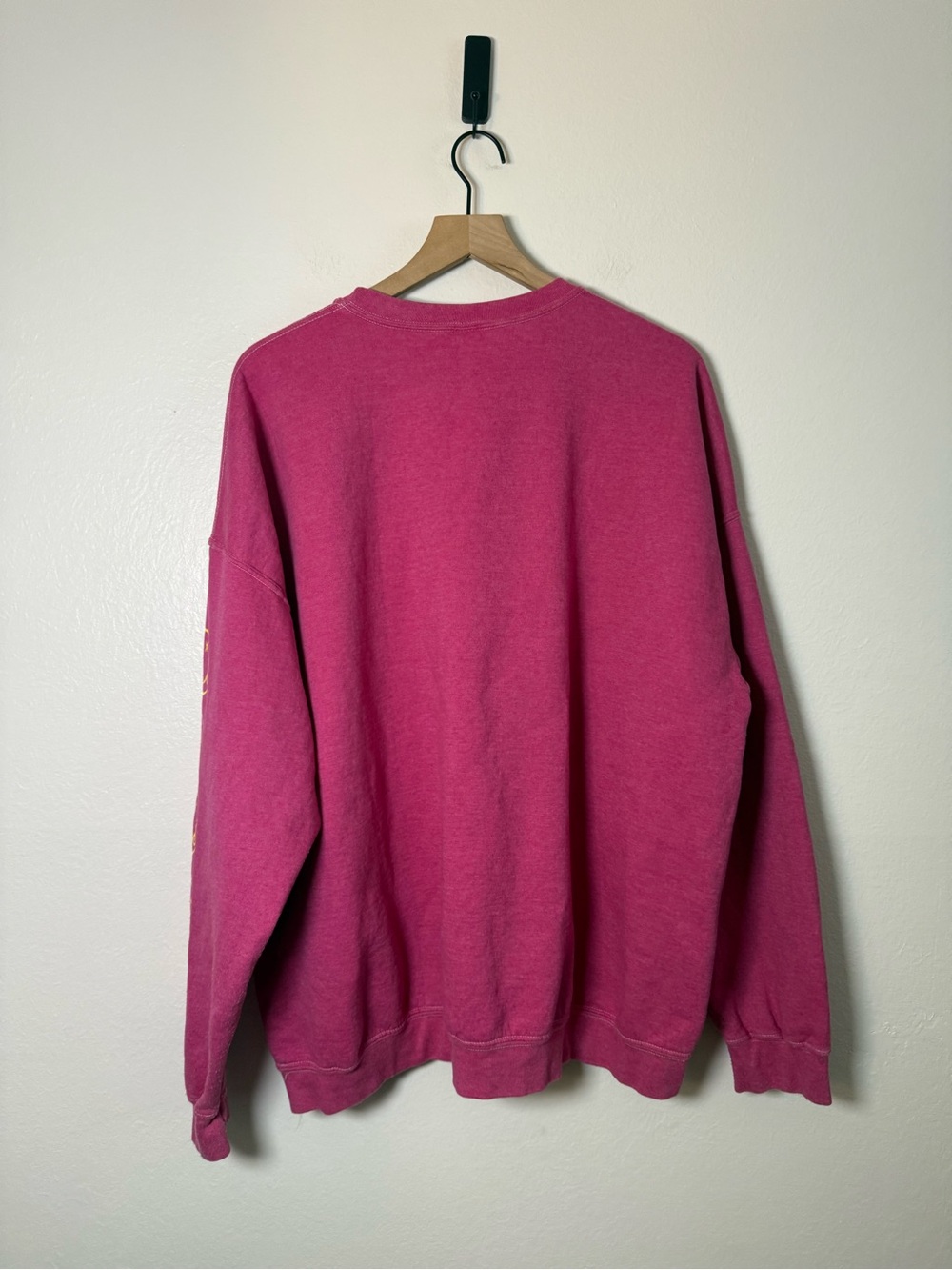 Urban Outfitters X Nirvana Pink Spiral Smiley Face Overdyed Crewneck
Sweatshirt - Picture 6 of 7